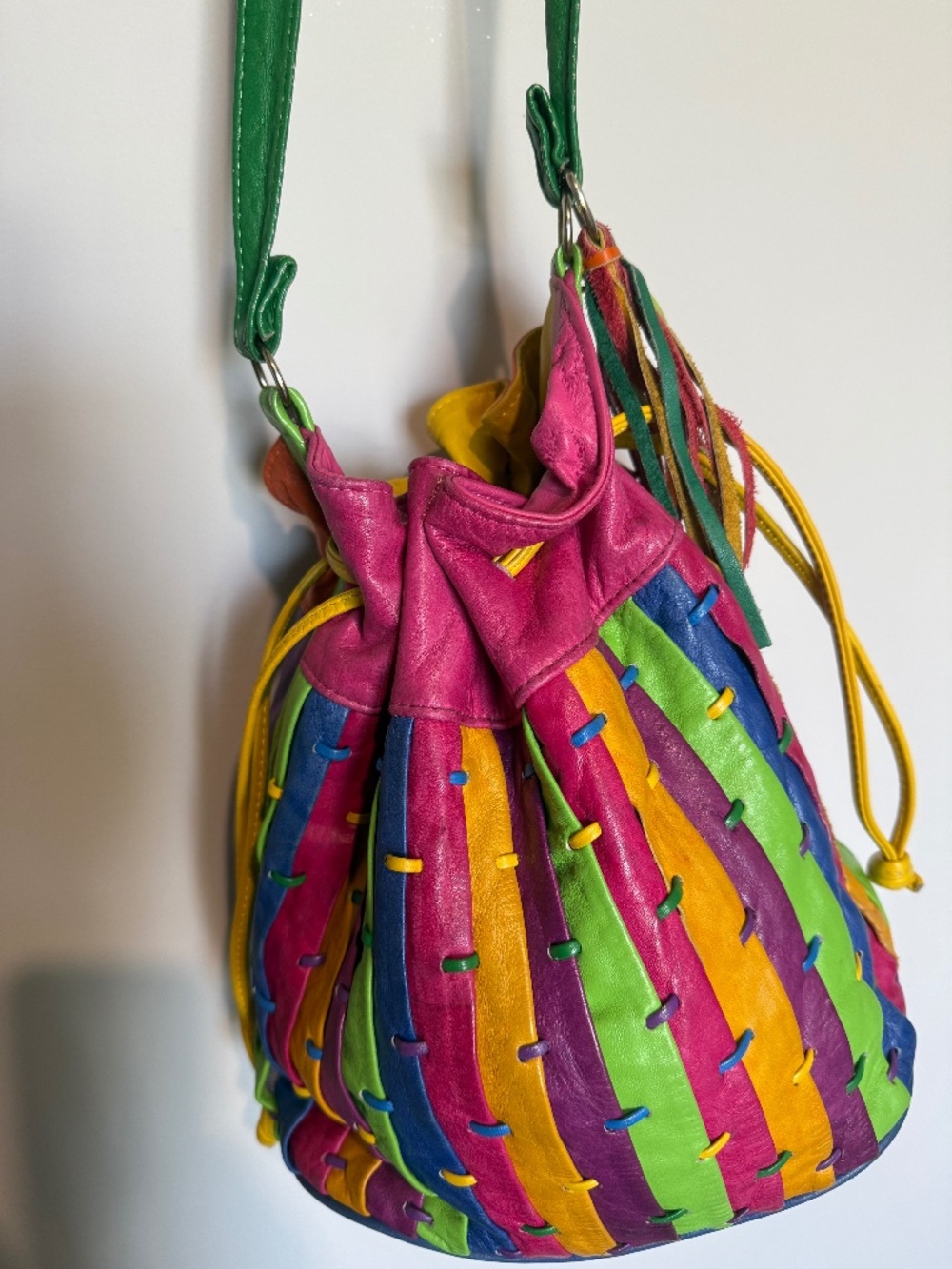 Samir Colorful VTG Leather Purse